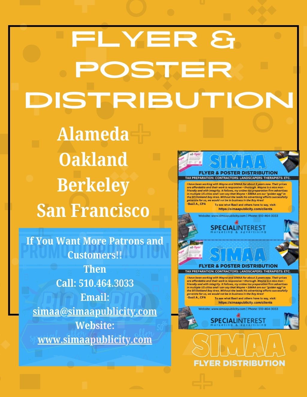 Special Interest Marketing & Advertising business image in Oakland, Ca